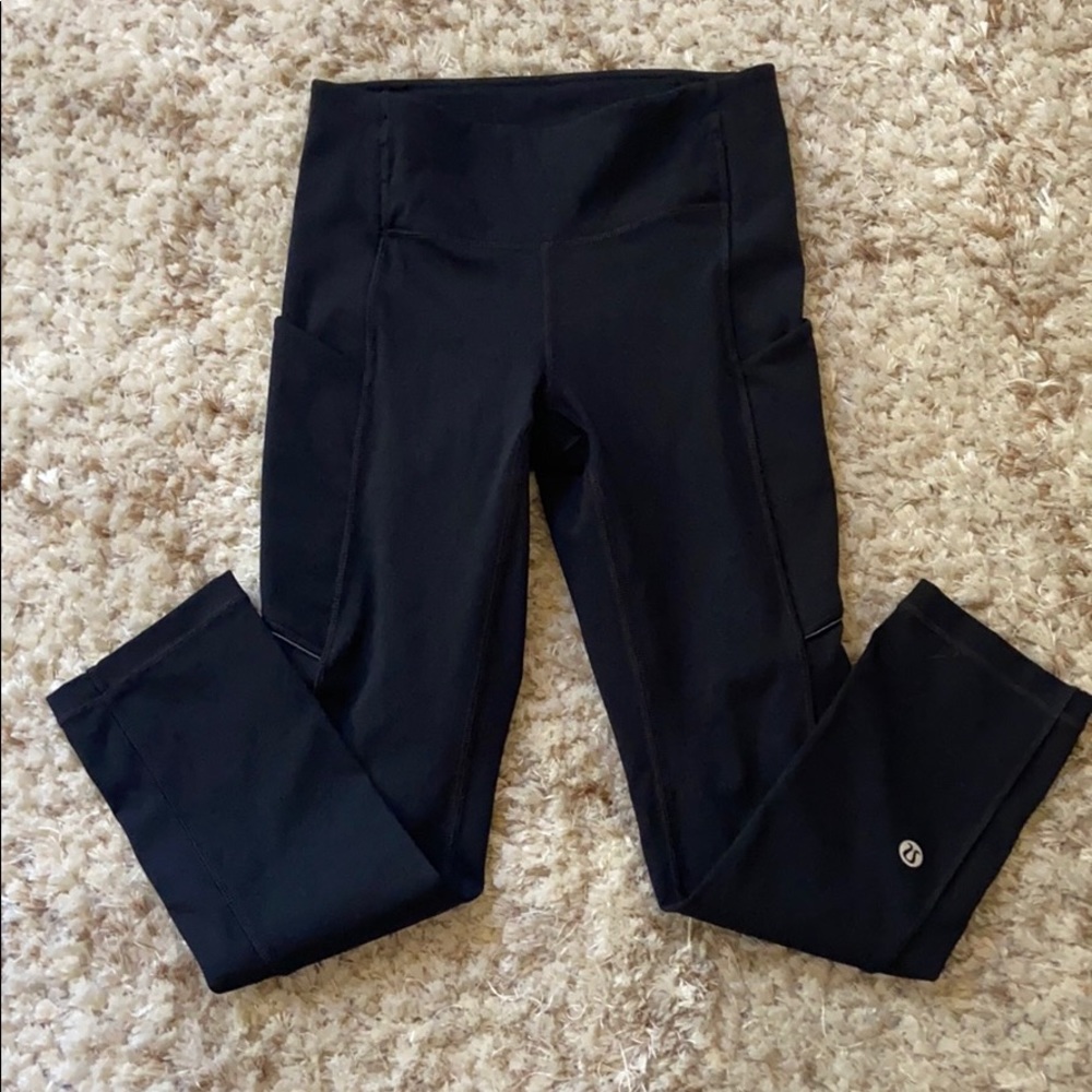 Lululemon Running Black Crops
